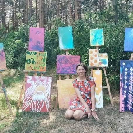Anna Samul-Jaskólska, uprawniona do nauczania I-go stopnia Vedic Art.